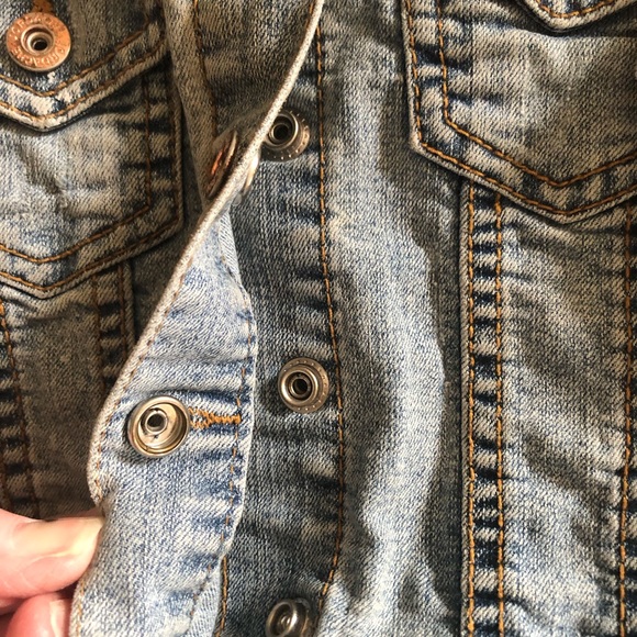 Girls Denim Vest - Picture 4 of 4